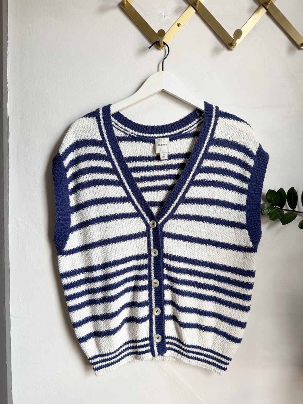 Maeve Slouchy Sweater Vest